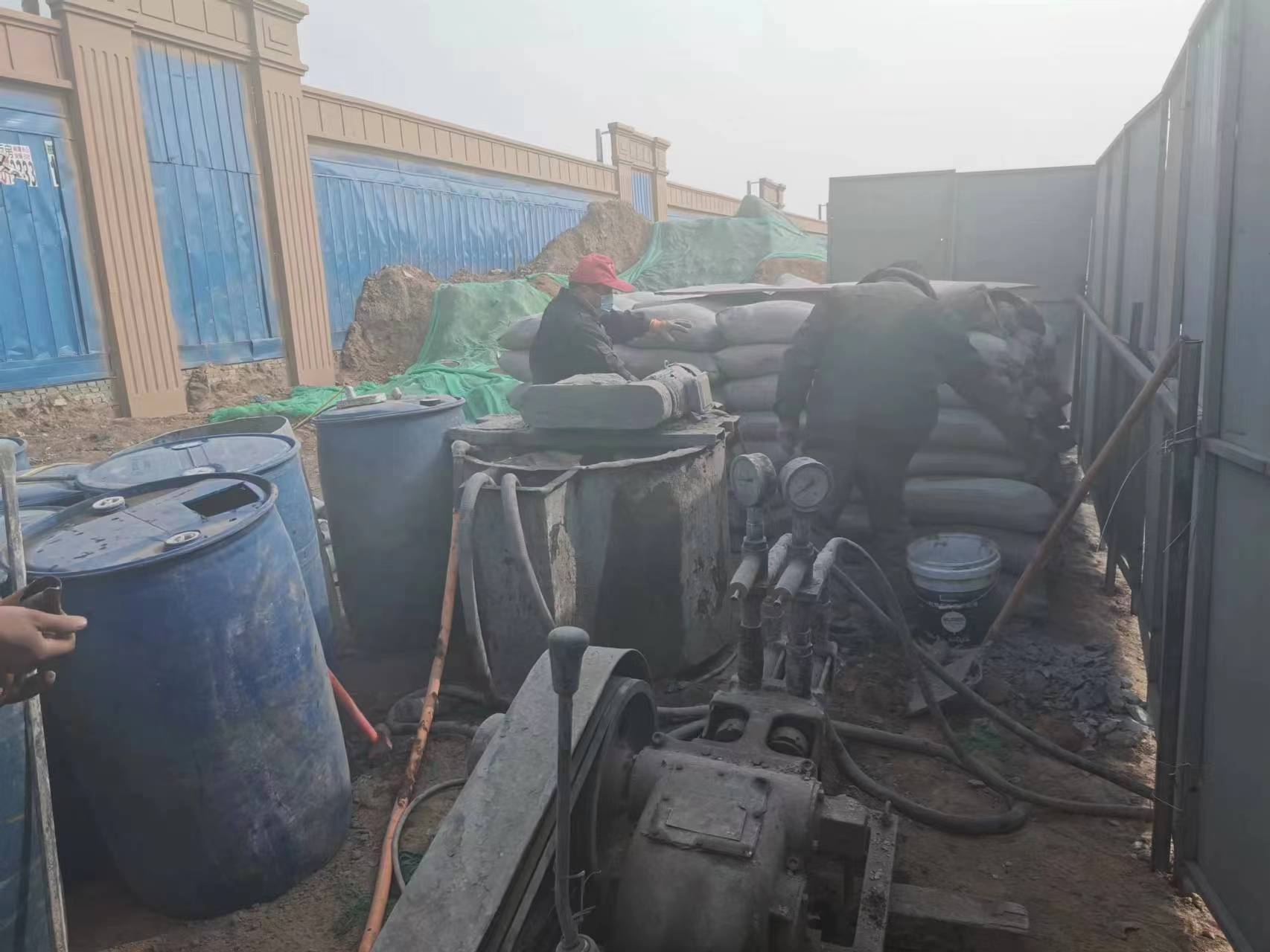 汉南房屋下沉注浆